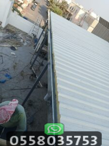 عملية تركيب الساندوتش بانل