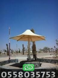 برجولات قماش