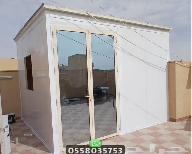 تركيب غرفة سندوتش بنل في السطح