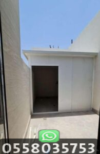 بناء غرفة ضيوف في الحوش