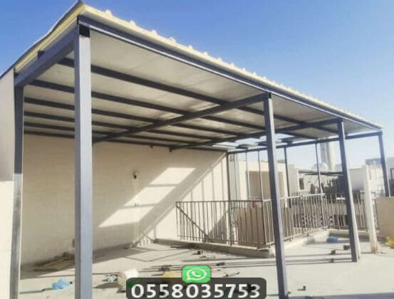 بناء ملحق في الحوش