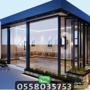 تصميم مجلس جاهز ساندوتش بانل مكة