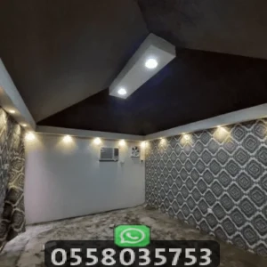 تصميم بيوت الشعر من الداخل