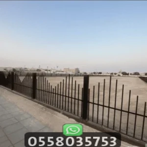 تسوير ارضي فضاء حديد