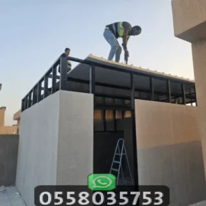 عمل غرفه فوق السطح بالساندوتش بنل -العالم الجميل