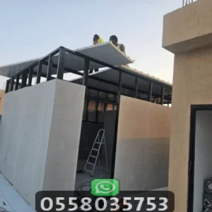 مقاول بناء ملاحق اسمنت بورد