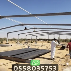 أسعار ومواصفات الهناجر الحديد في جدة