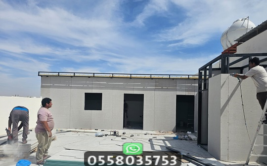 بناء مجلس في السطح موردن جدة ينبع