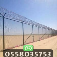 تركيب شبوك حماية الأراضي الزراعية في ينبع