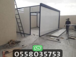 عملية تركيب ملاحق ساندوتش بانل