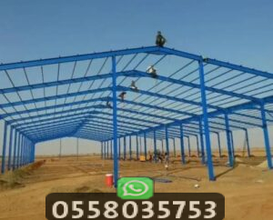 هناجر جاهزة للورش