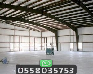 أسعار تركيب هناجر ومستودعات في ينبع