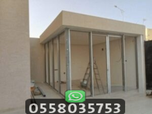 تنفيذ ملاحق خارجية عصرية خفيفة