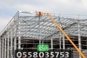 أسعار تصميم وتنفيذ هناجر تجارية وصناعية في الرياض وجدة