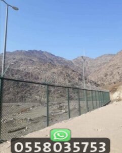 شبك حماية المزارع والطرق بالرياض