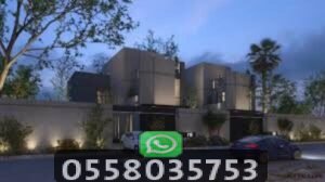 شركة بناء فلل مودرن