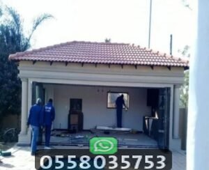 بناء ملحق بدون عمدان