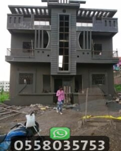 تصميم داخلي وخارجي لفلل والشقق والمباني التجارية
