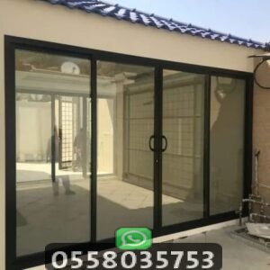 تصميم واجهات ملاحق زجاجية حديثة