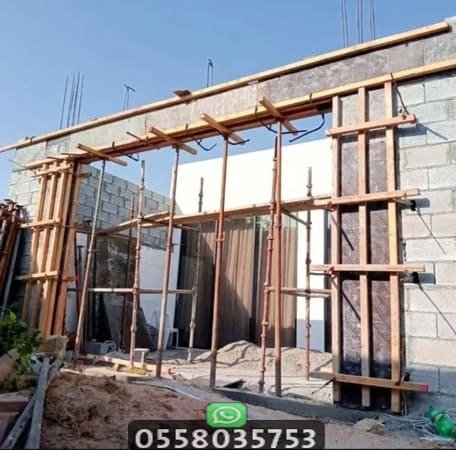 مقاول معتمد في الرياض وجدة لأعمال العظم والتشطيبات والملاحق والهناجر والشبوك