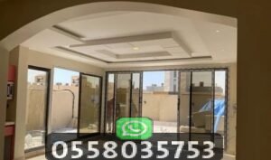 ملحق علوي مفتوح المساحة بدون أعمدة